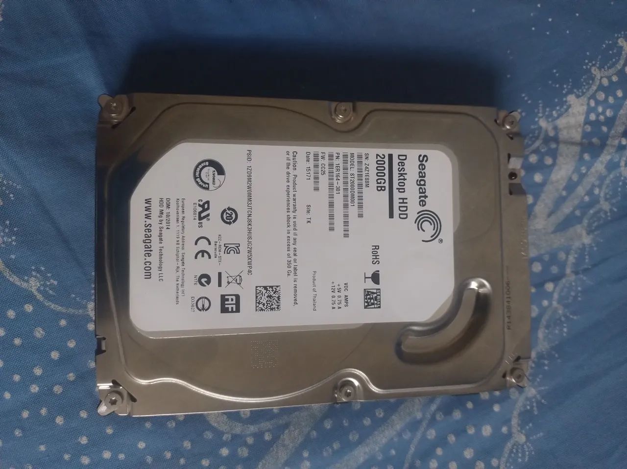 Hd 2 tera para pc dvr