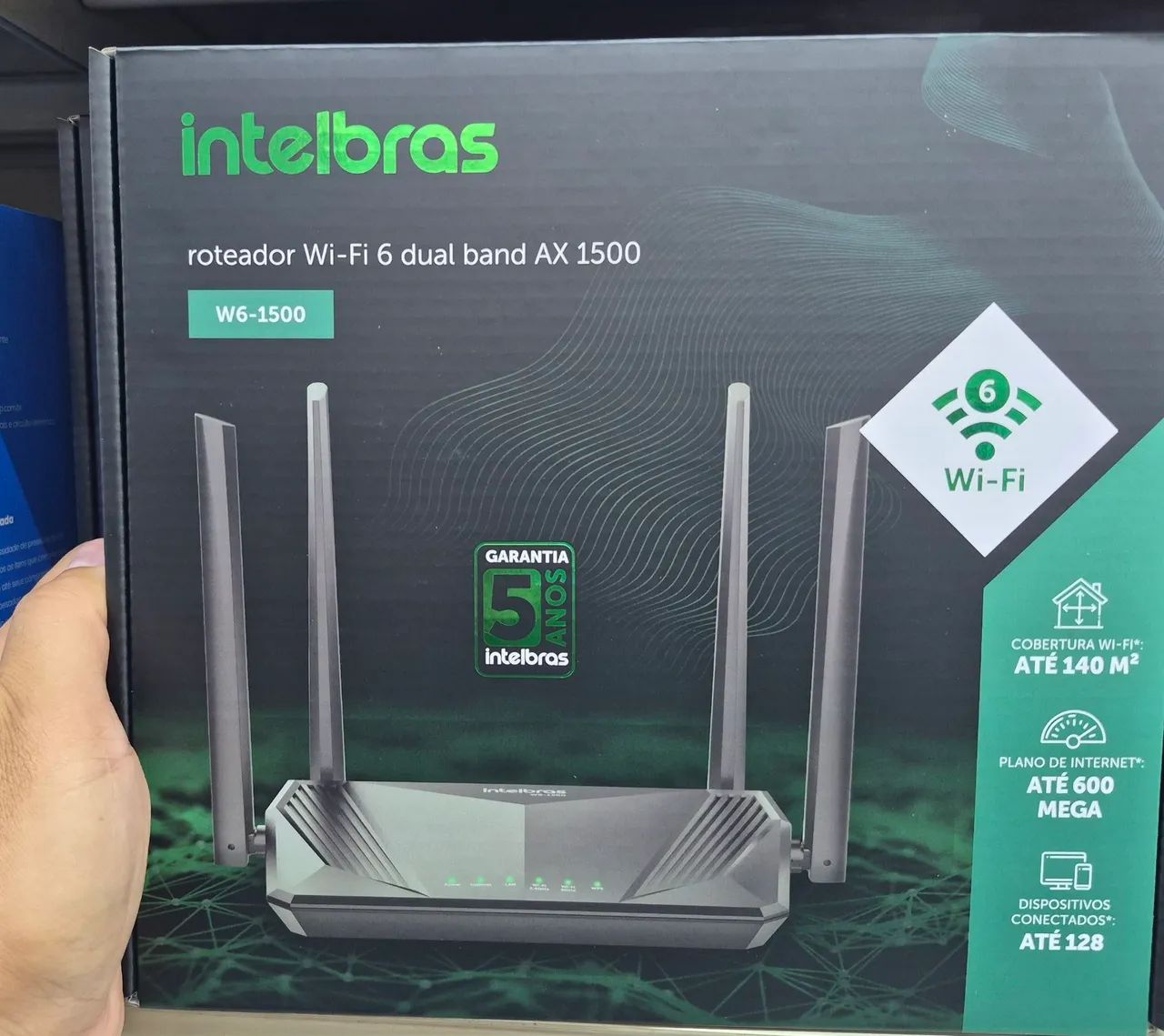 ROTEADOR WIRELESS REF: W6-1500