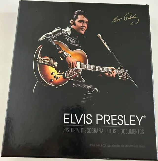 Livro Elvis Presley - História, Discografia, Fotos e Documentos