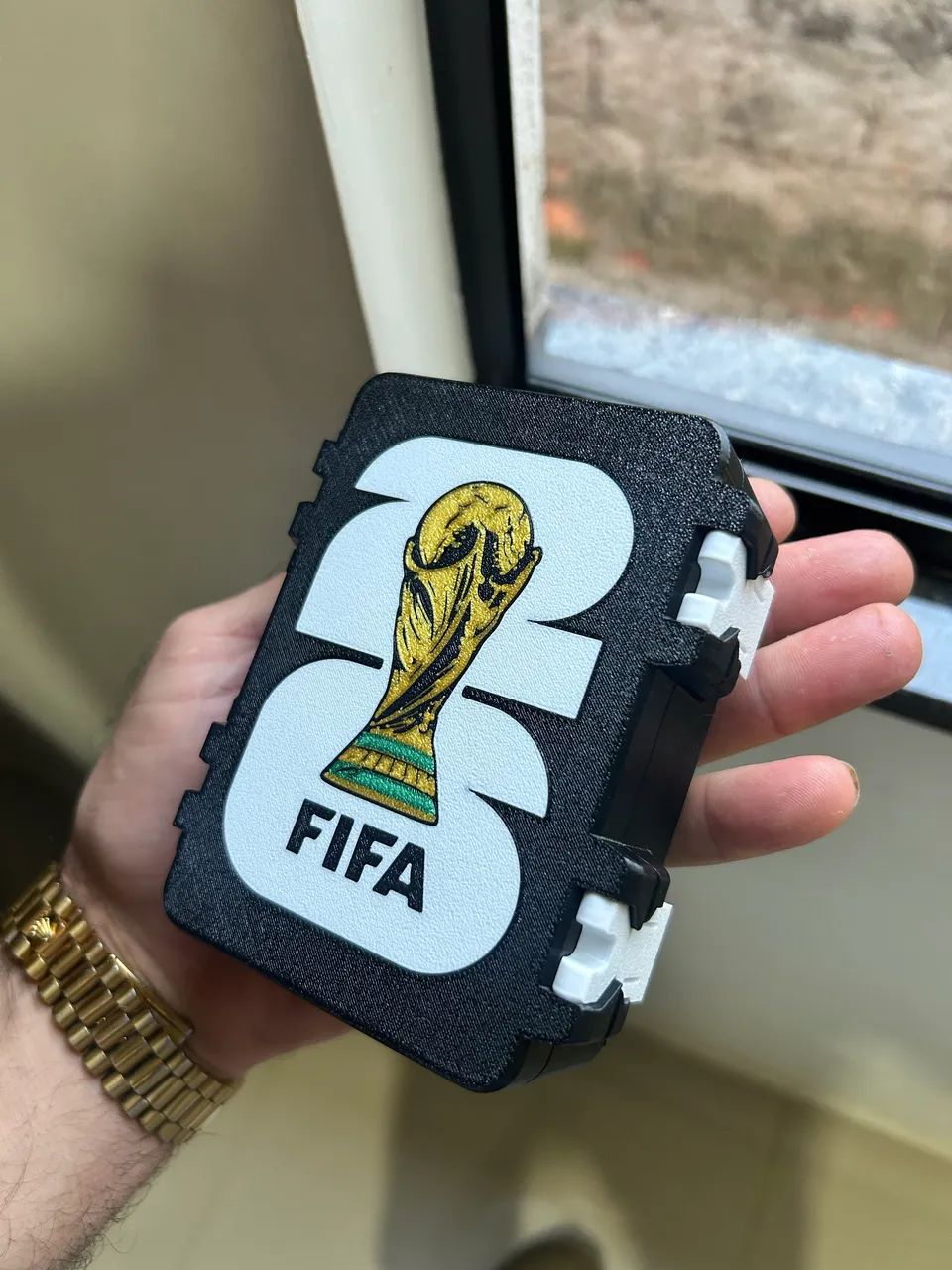 Caixa figurinha da copa