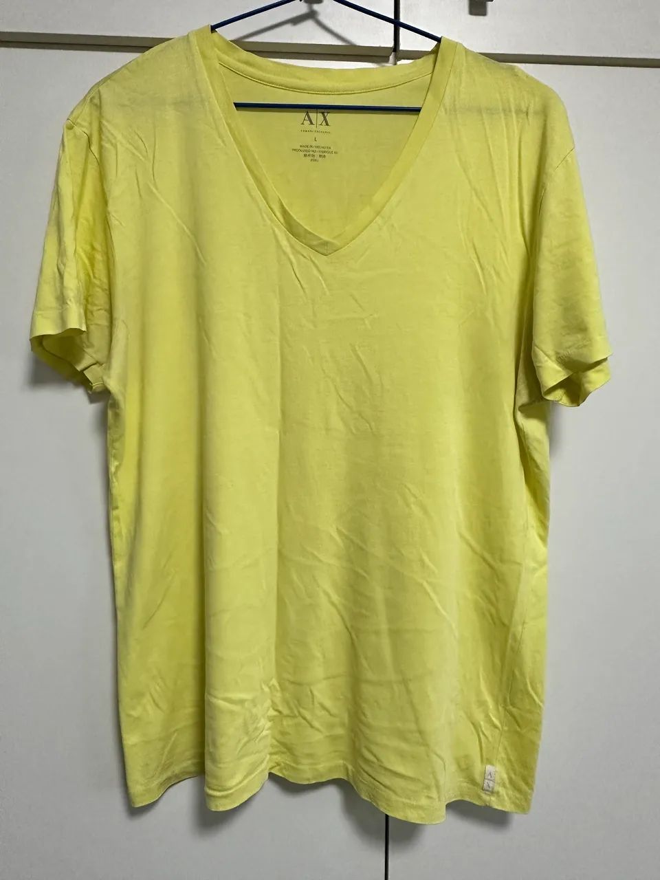Camisa  usada TAM L da AX 