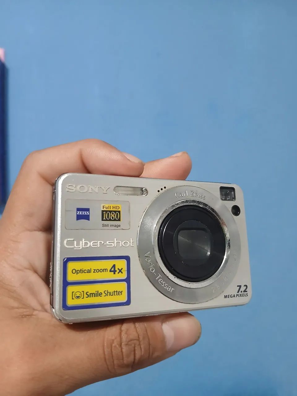Câmera digital Sony 7.2 mp w110 cyber-shot  - Foto 4