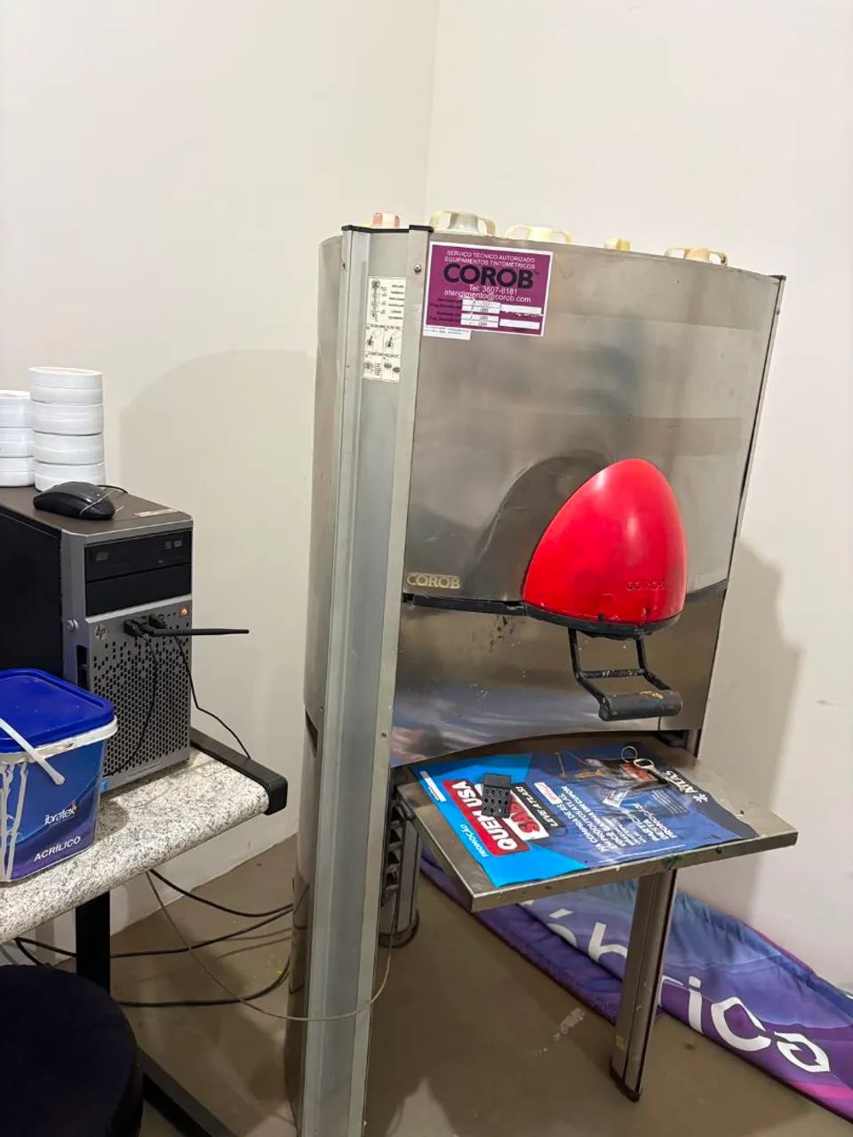 MÁQUINA TINTOMÉTRICA COROB D200 + BATEDOR - Foto 2
