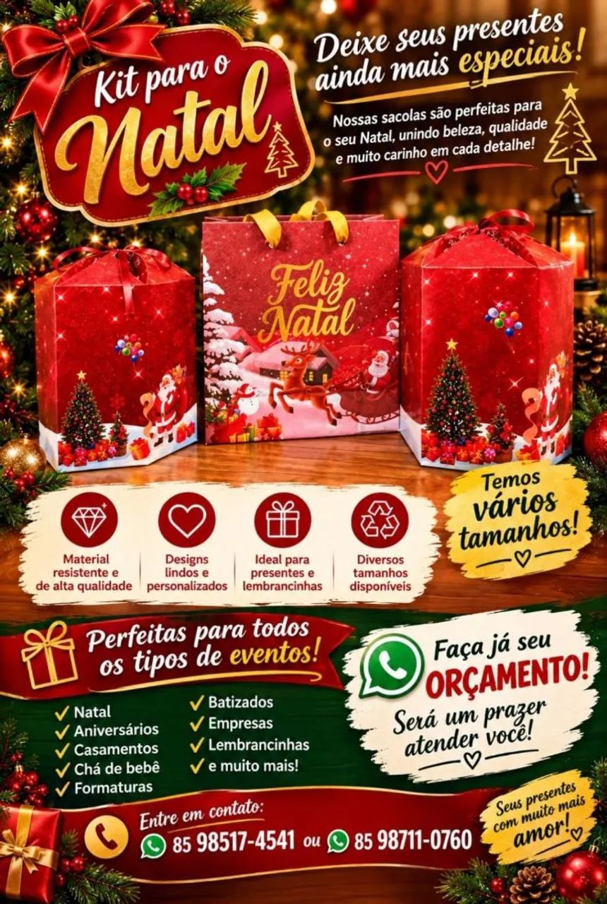 Caixas para panetone e brindes  - Foto 2