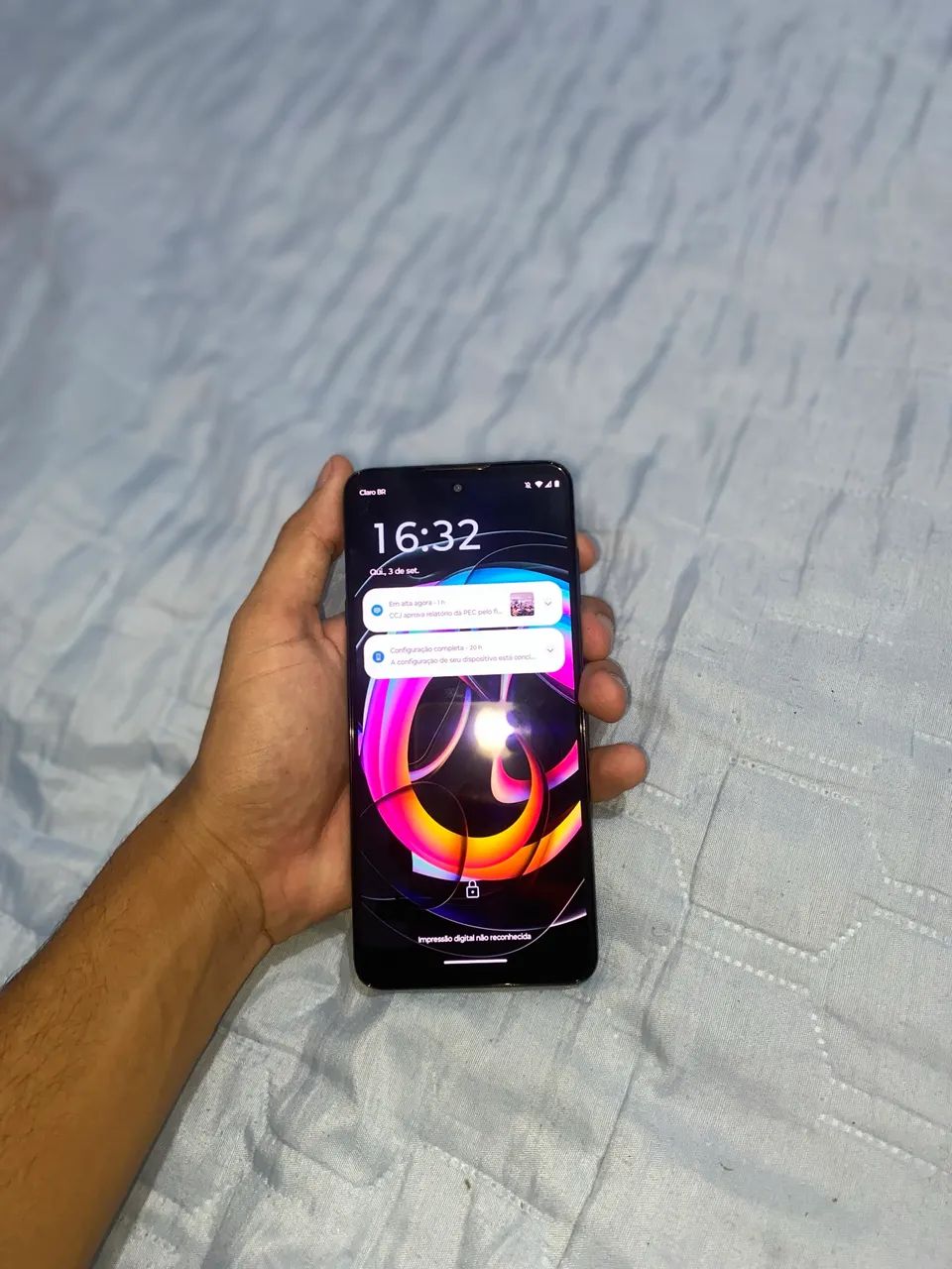 MOTO G EDGE 20 LITE, SEM AVARIAS ! - Foto 3