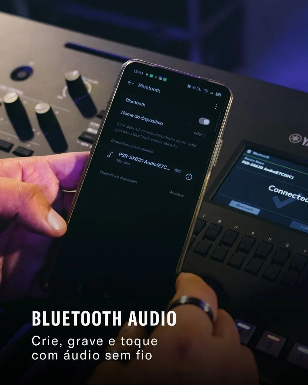 Teclado Yamaha Sx620 - Foto 4