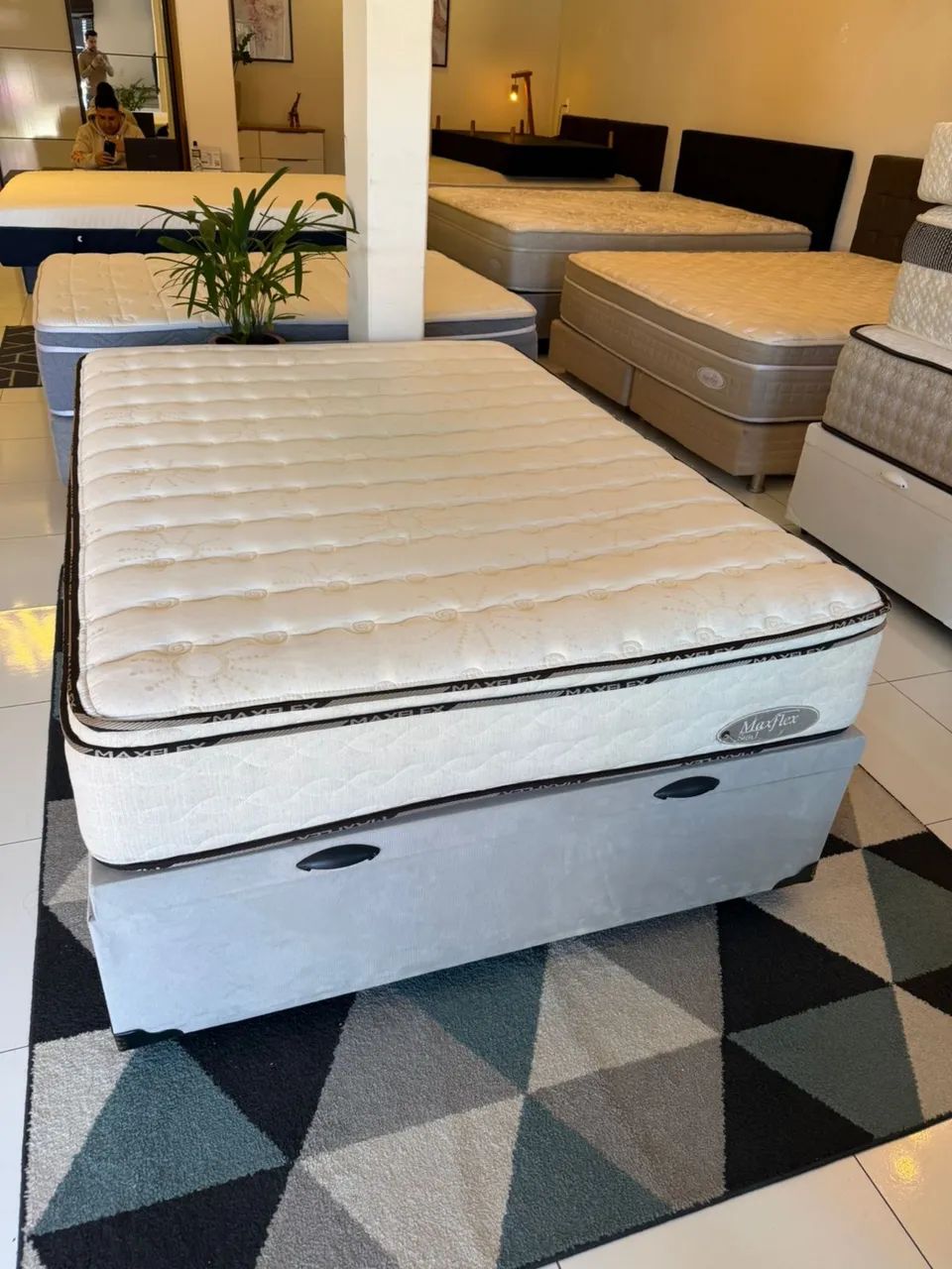 Cama Box Baú MAXFLEX SEMINOVA TOP - ENTREGO  - Foto 4
