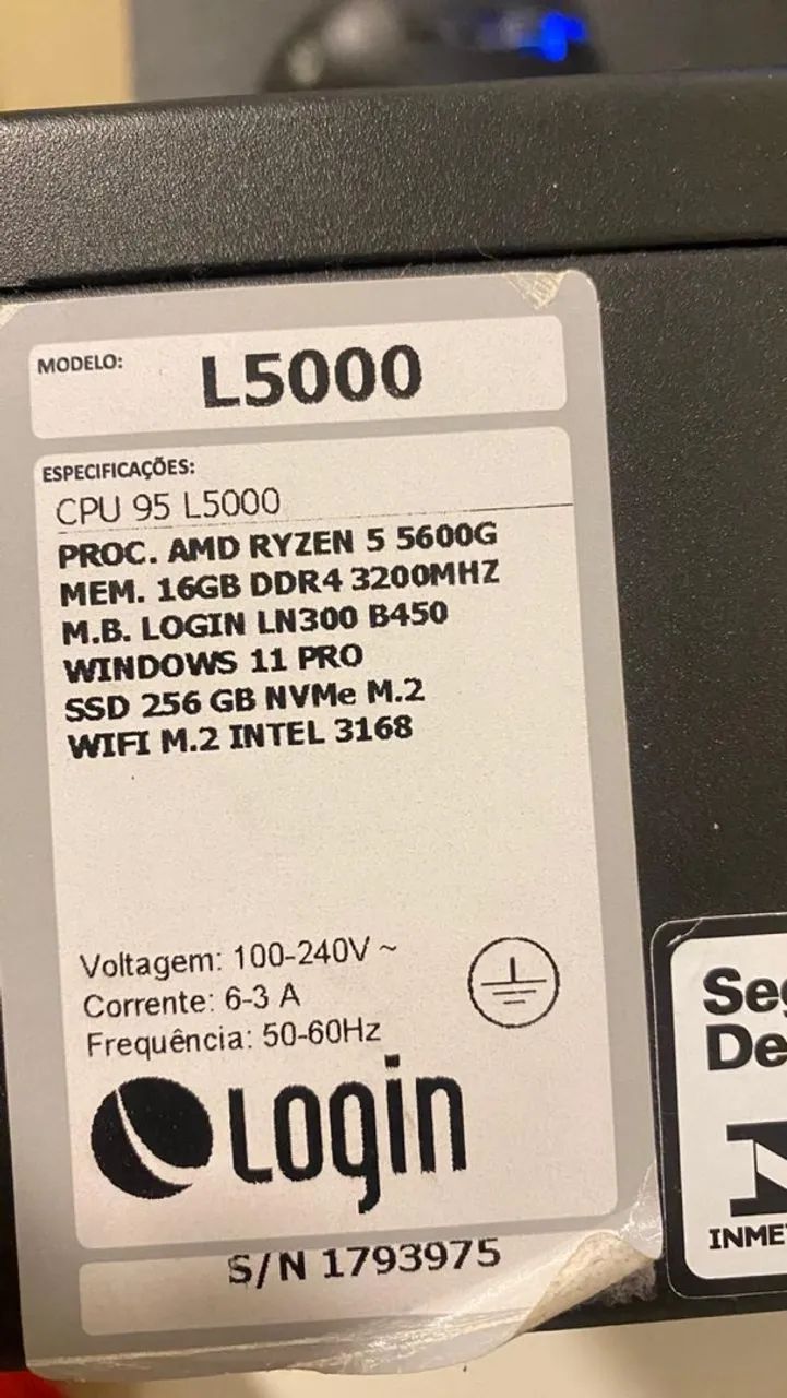 Computador completo 
