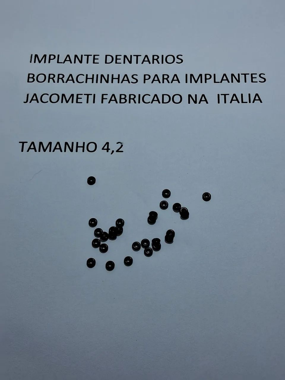 Dentista implante borrachinha para implante 3.6 ou 4.2 - Foto 5