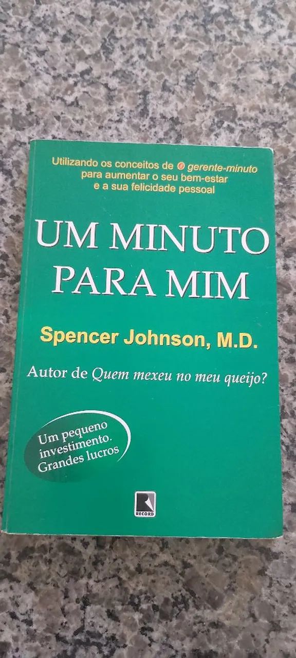 LIVRO: UM MINUTO PARA MIM