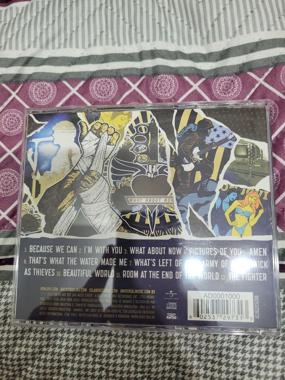 CD Bon Jovi What About Now - Foto 2