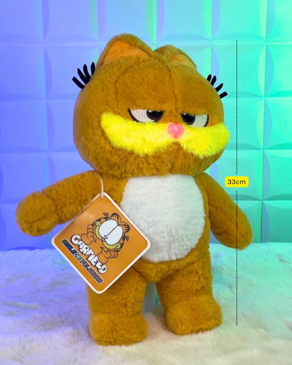 Pelúcia Garfield Grande - 33cm - Foto 2