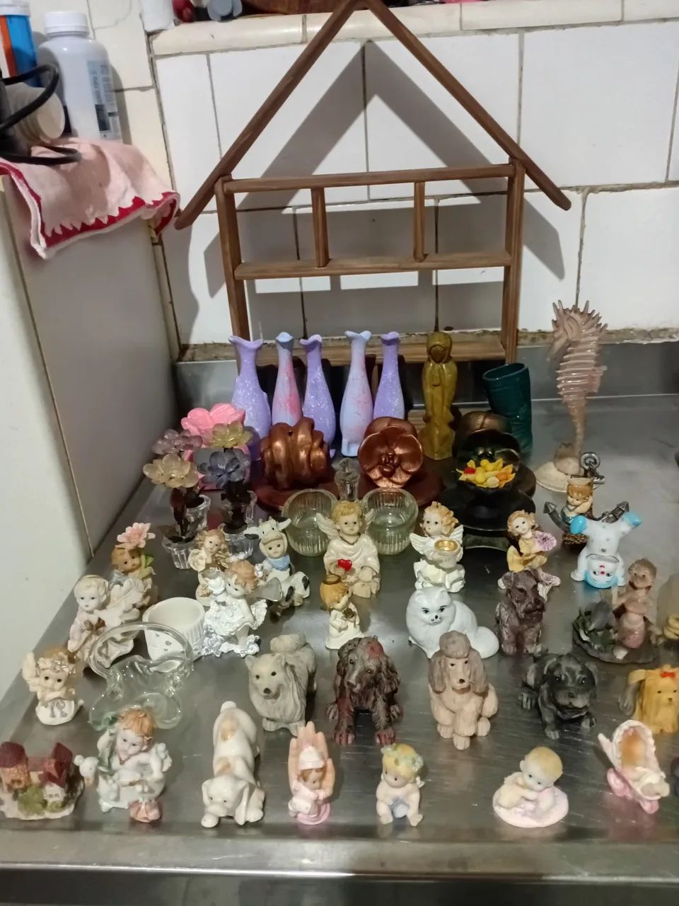 Objetos de decoração 