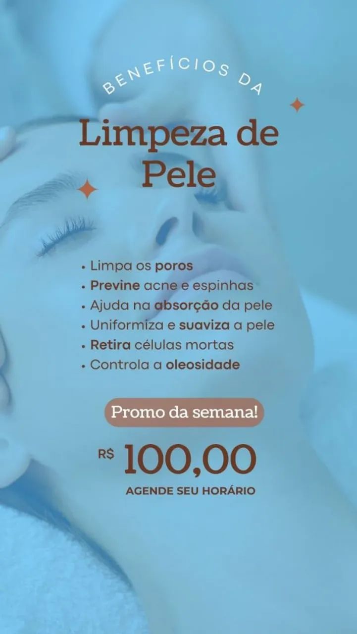 Limpeza de pele 