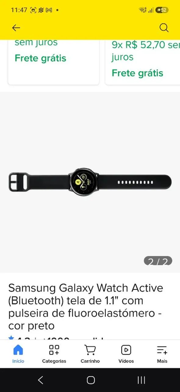 Galaxy Watch 5 novo, caixa aberta - Foto 5