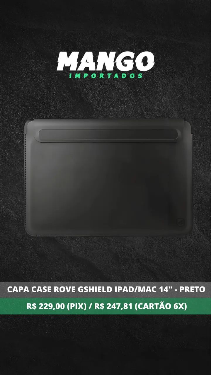 Capa Case Rove Gshield para Notebook de até 14 Polegadas  - Foto 3