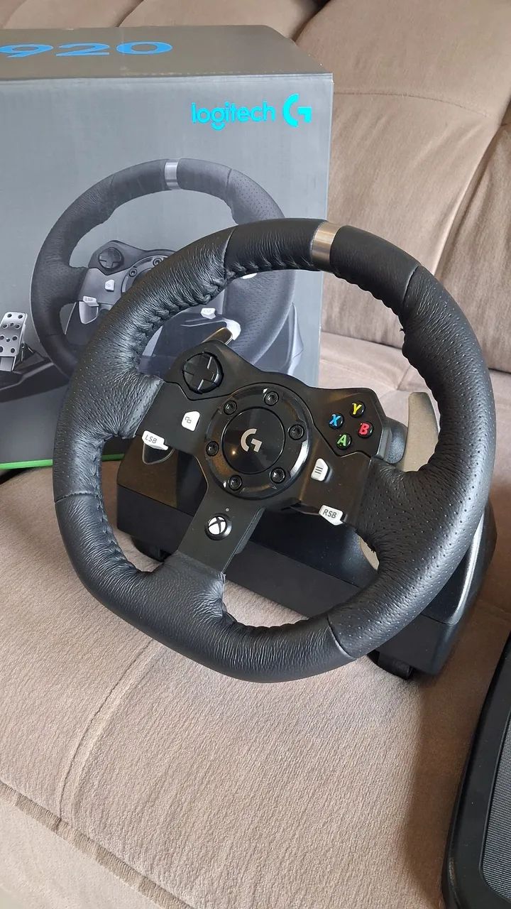Volante Logi G920 com pedais - Foto 2