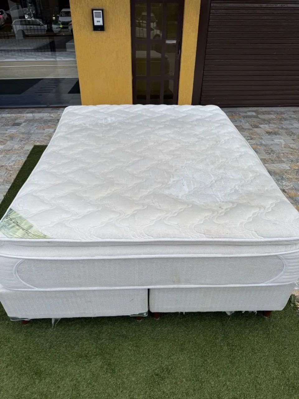 Cama box Casal QUEEN USADA ANJOS - Entrego!  - Foto 5