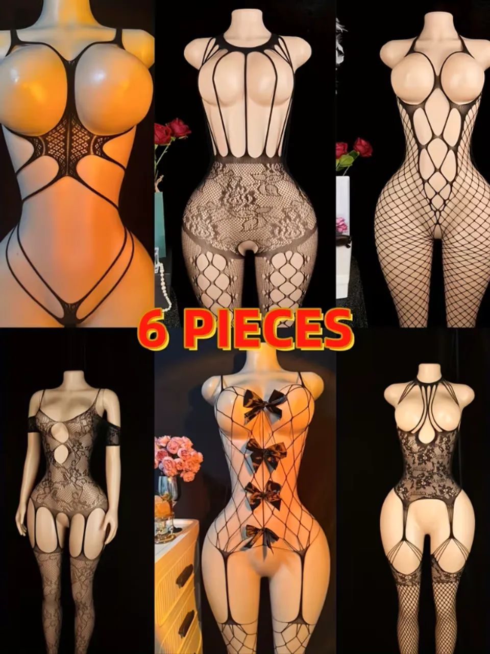 Conjunto 6 body Sexy