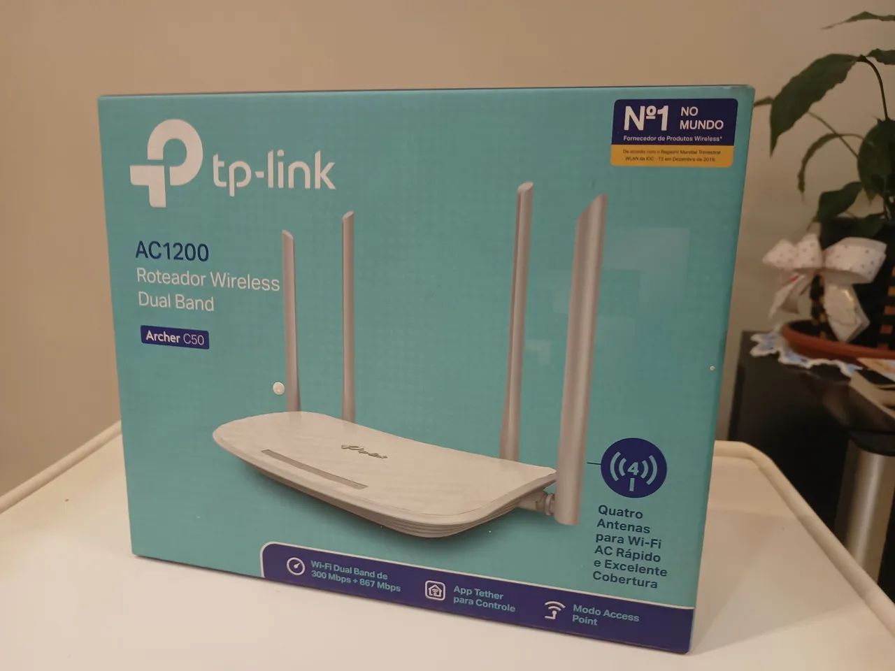 Roteador Wireless Tp-link Archer C50 (AC1200) Dual Band - Foto 3