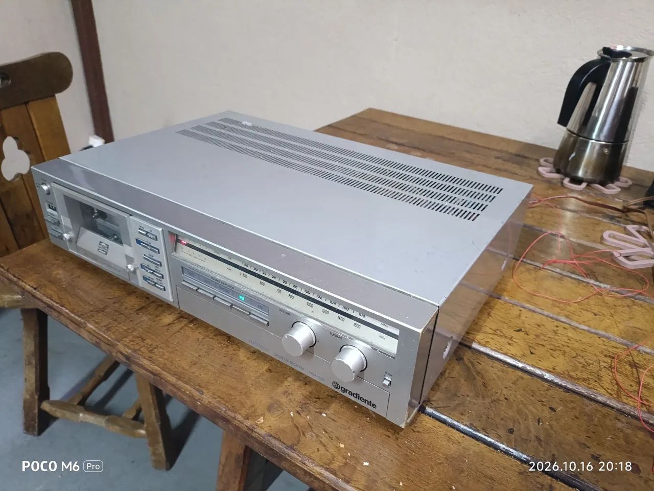 RECEIVER GRADIENTE NSA500 *** FUNCIONANDO TOP - Foto 3