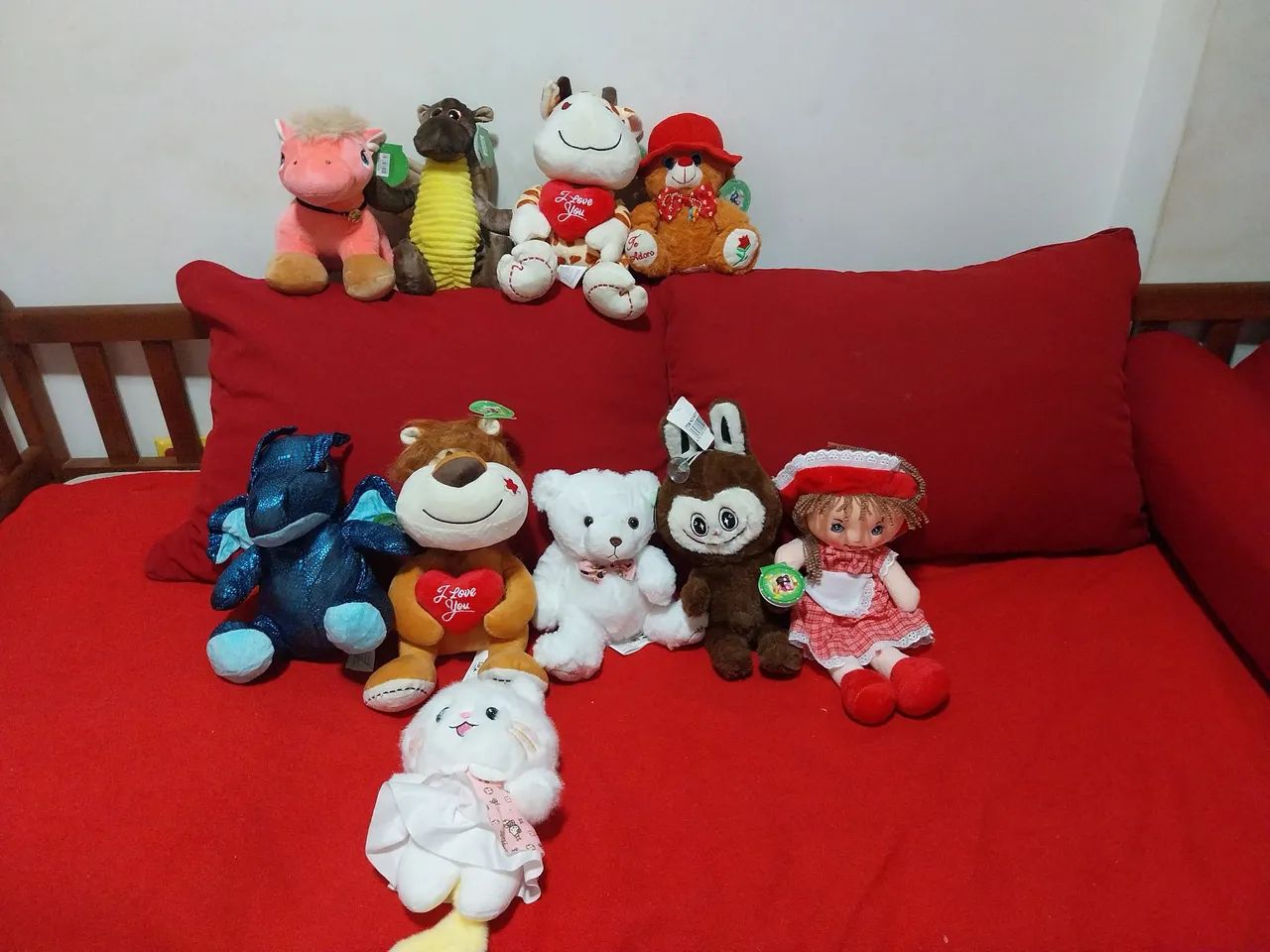 Pelucias novas cada..diversas
