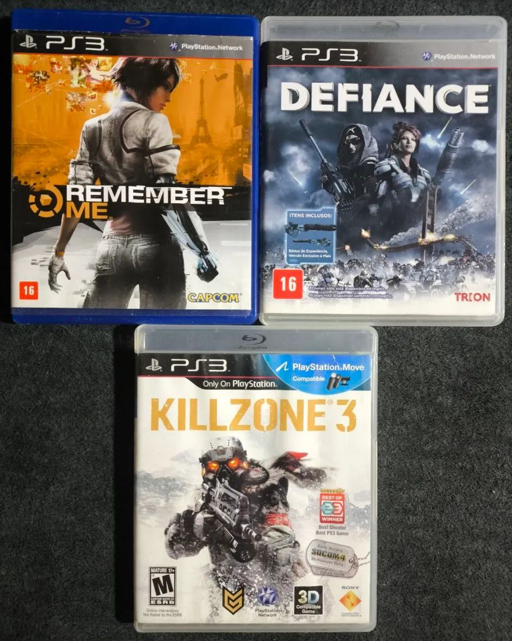 3 Jogos Originais De Ps3!!! (Lote 5) - Jogos de Vídeo Game