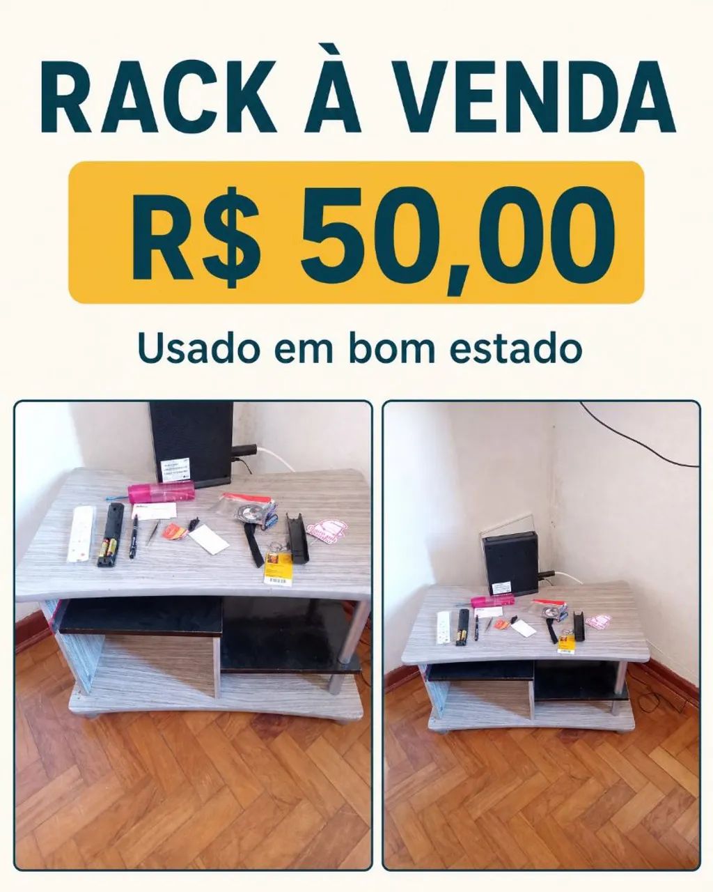 Rack Sala Slim Usado 