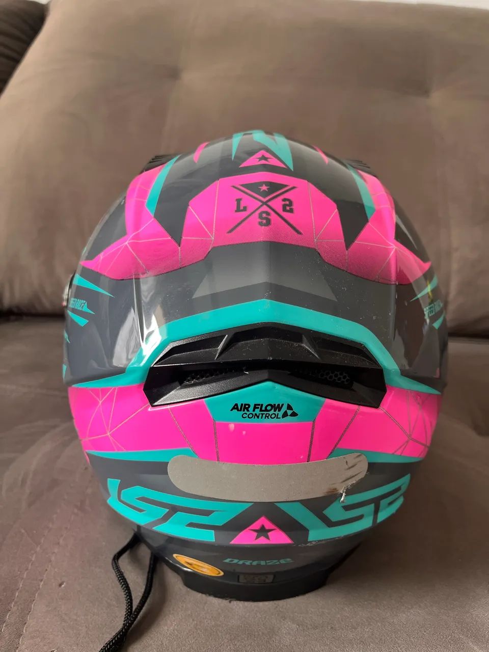 Vendo capacete Ls2 Ff358 Draze Rosa  Tamanho 54 - Foto 2