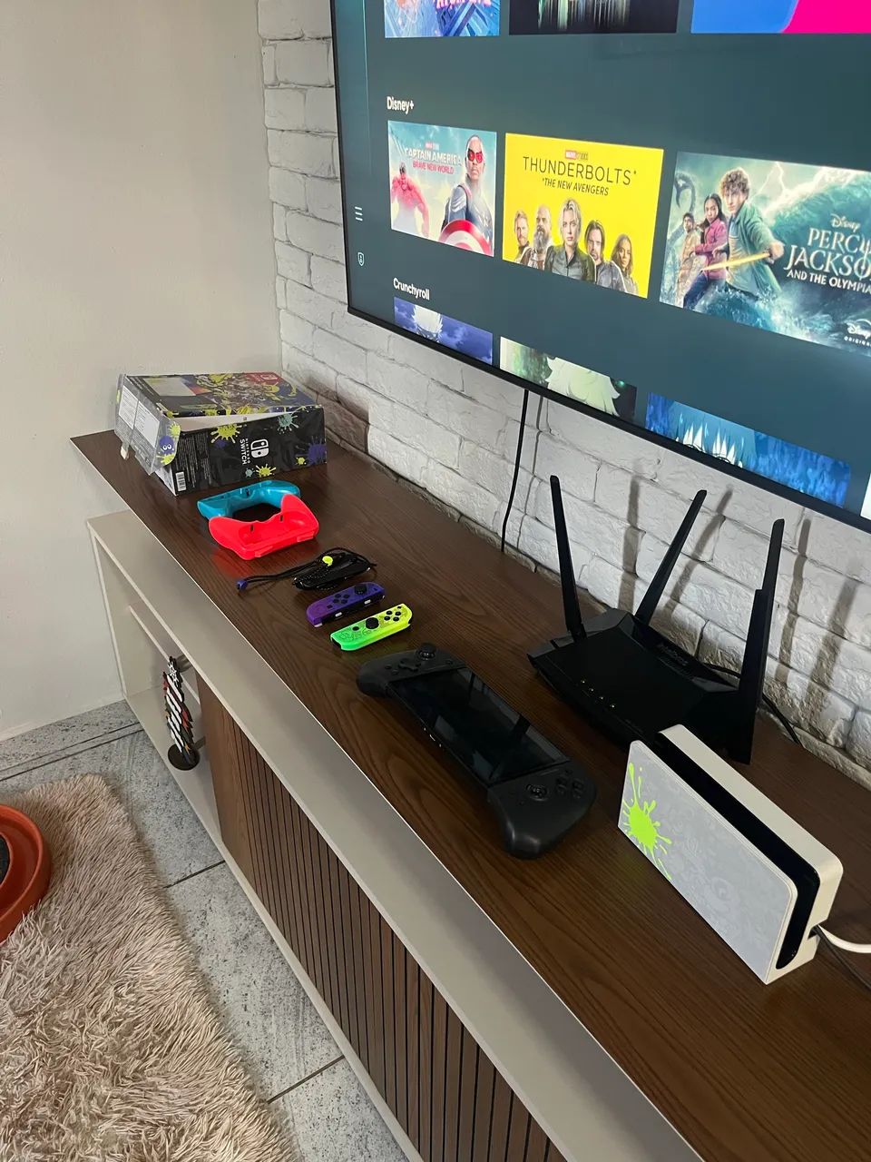 Nintendo Switch Oled Splatoon Desbloqueado