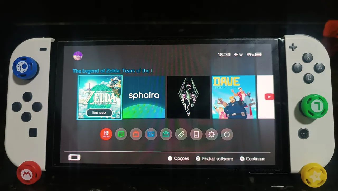 Nintendo switch oled desbloqueado  - Foto 2