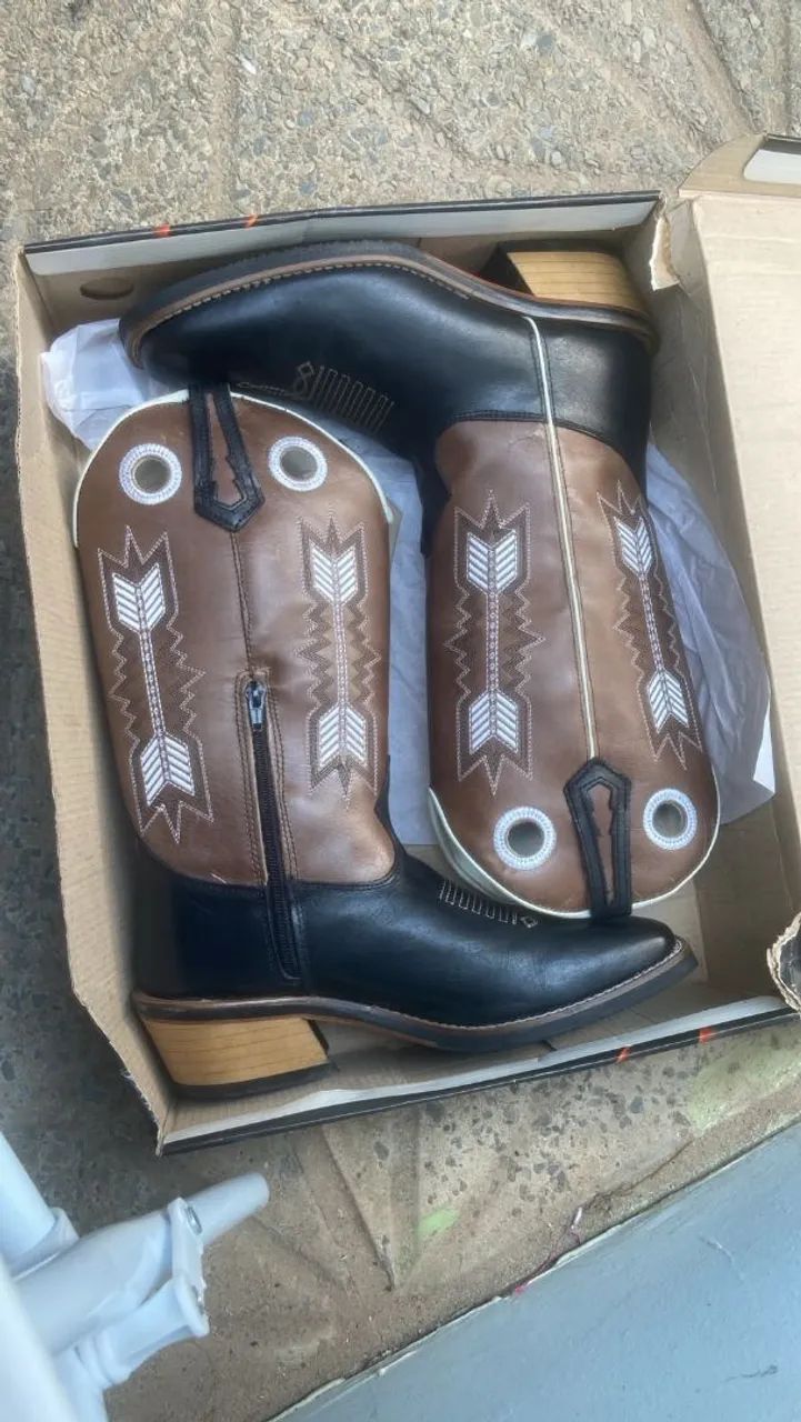 Bota texana cano longo - Foto 2