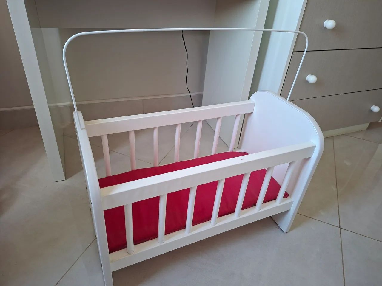 Mini Berço Brinquedo - Foto 3