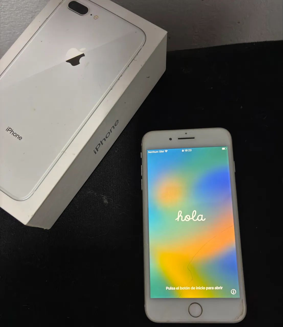 iPhone 8 Plus 128GB + Capinha e Película | R$ 650