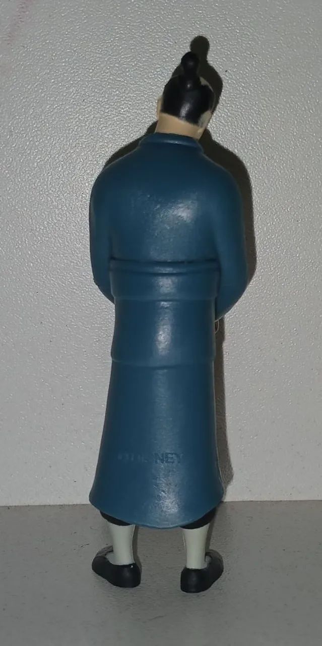 BONECO MINIATURA PAI MULAN FA ZHOU DISNEY ORIGINAL - Foto 2