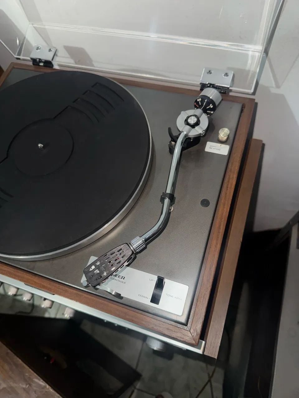 Toca disco pioneer Pl 12r em excelente estado e funcionando perfeitamente  - Foto 4