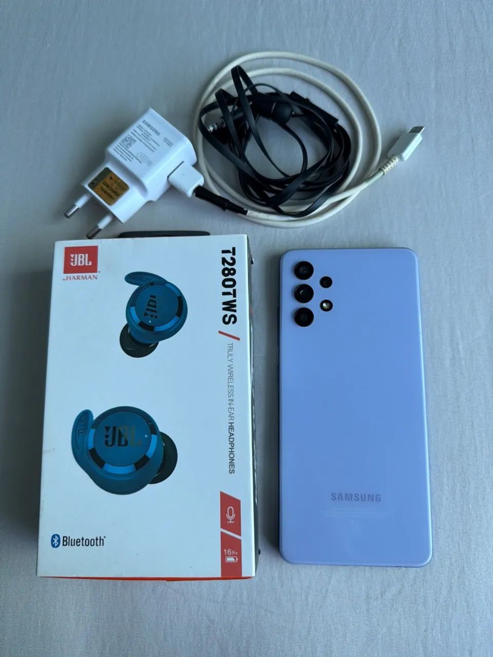 Samsung A32 + Fones JBL