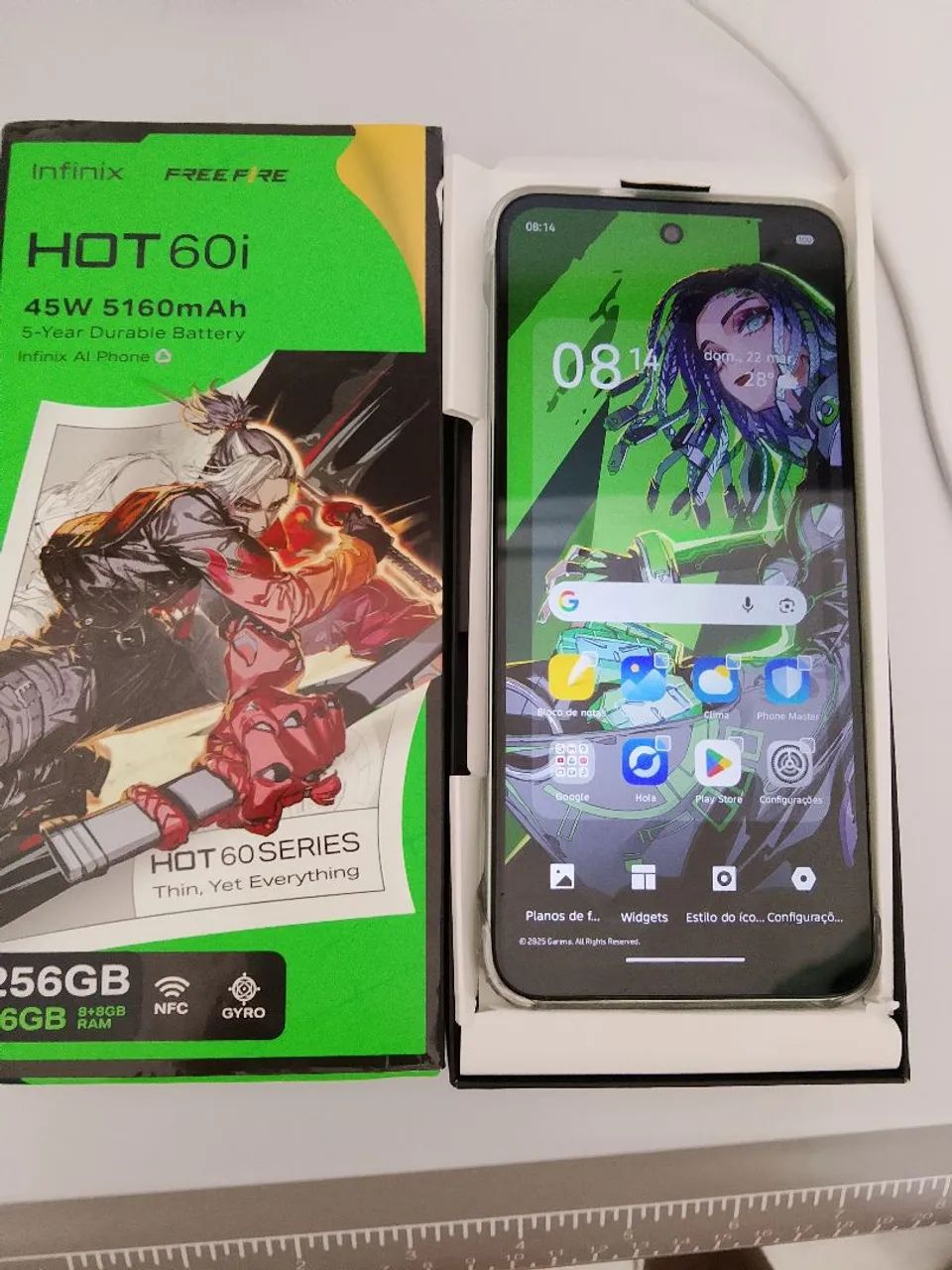 Celular Infinix hot 60i novo