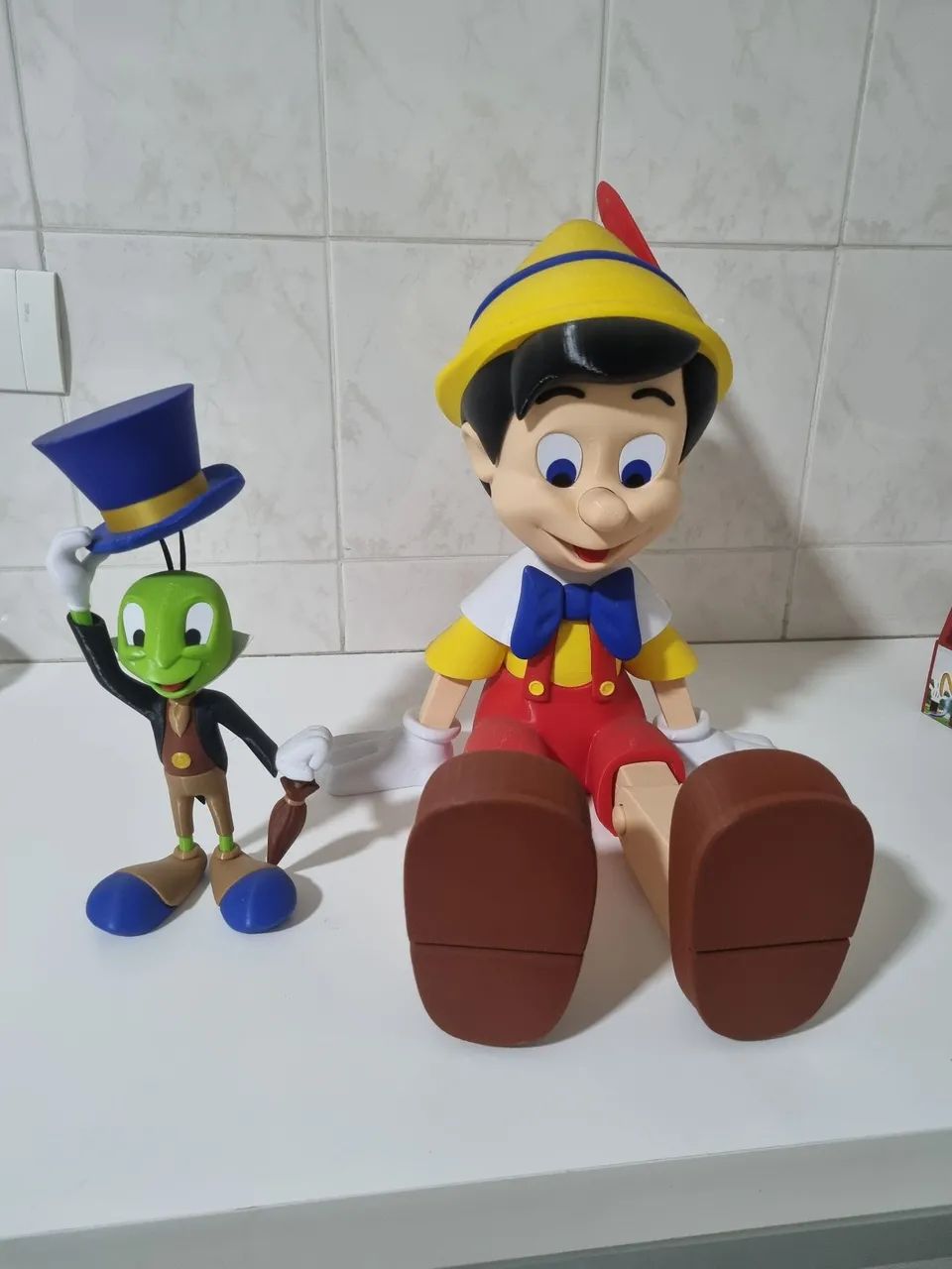 Boneco Pinoquio e Grilo Falante  - Foto 3