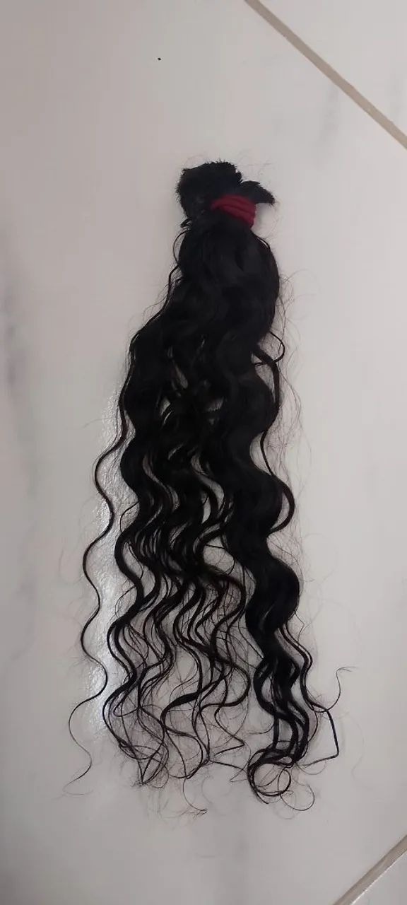 Cabelo cacheado virgem  - Foto 3