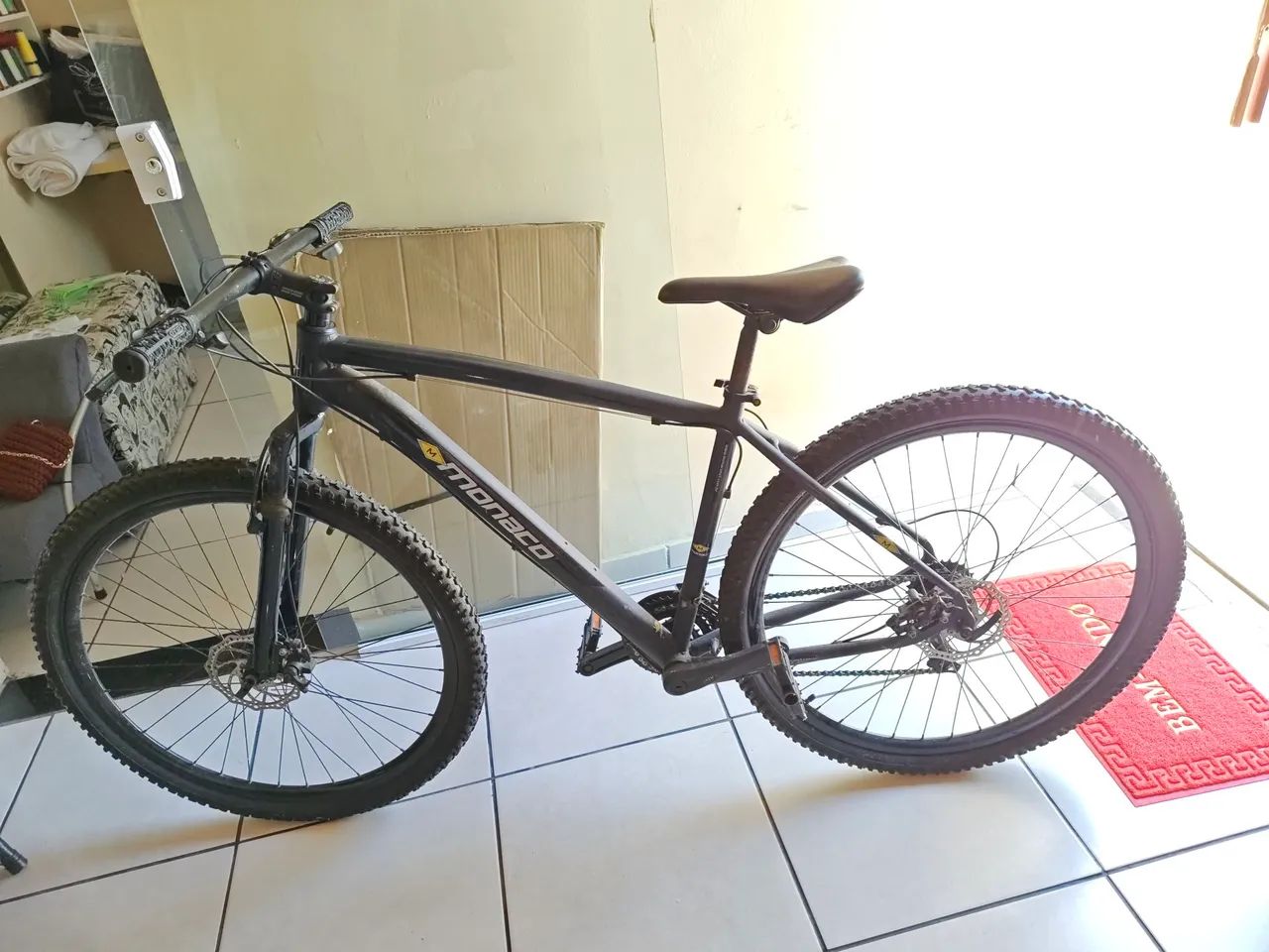 Bicicleta aro 29 usada em estado de zero