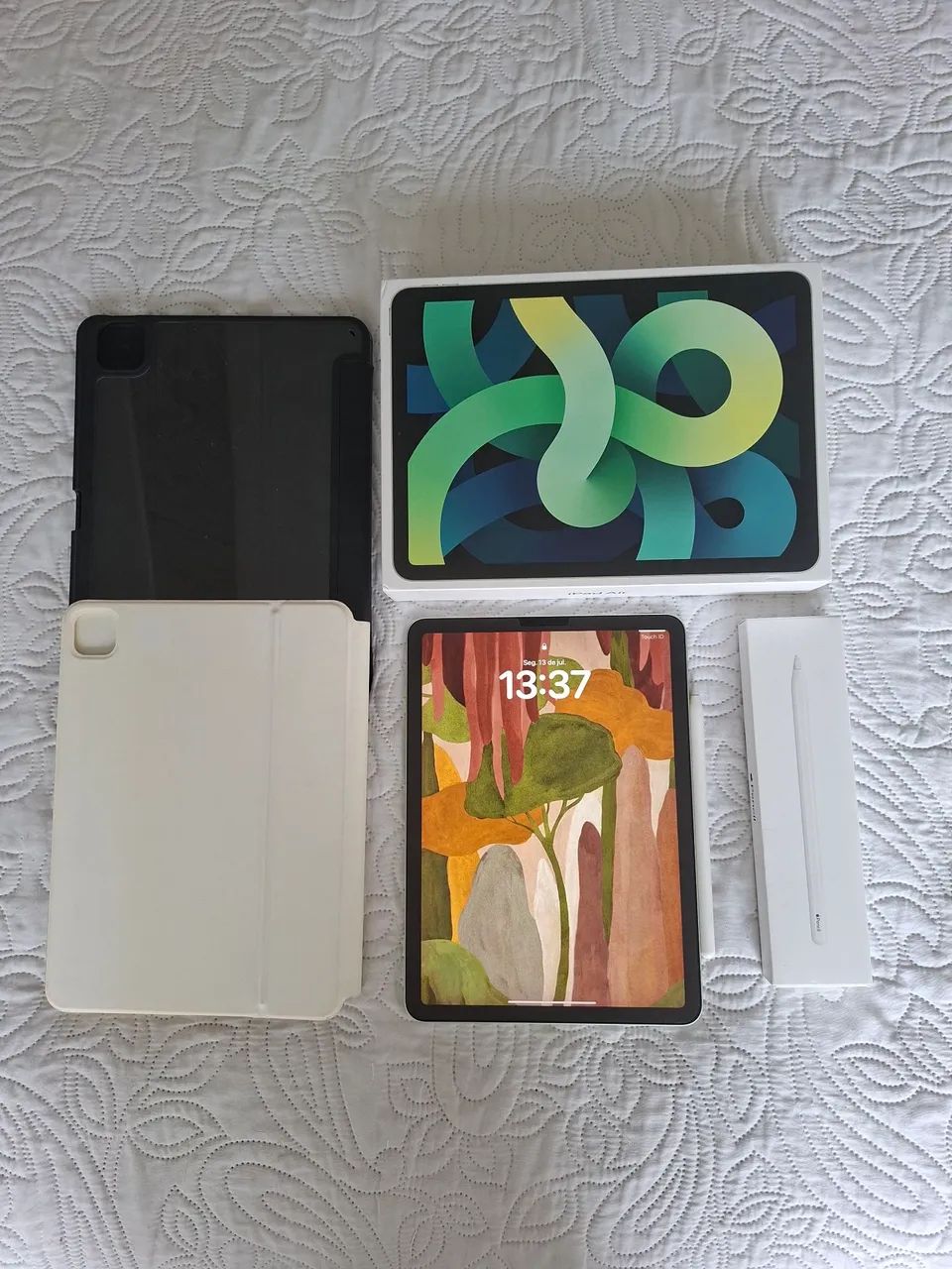 IPad air 4 256gb verde + apple pencil