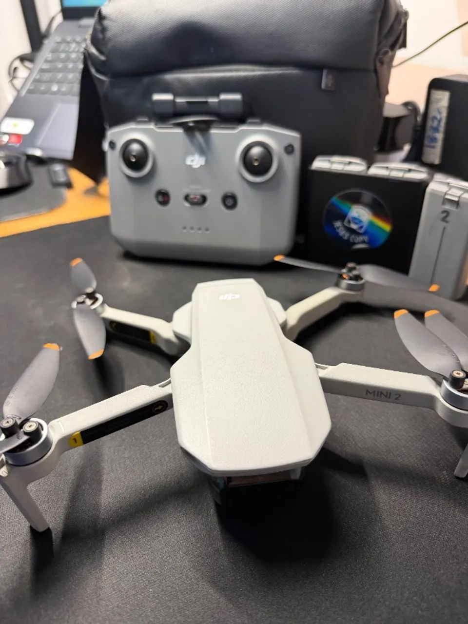 Drone DJI MINI 2 SEMI NOVO - KIT 3 BATERIAS - Foto 4