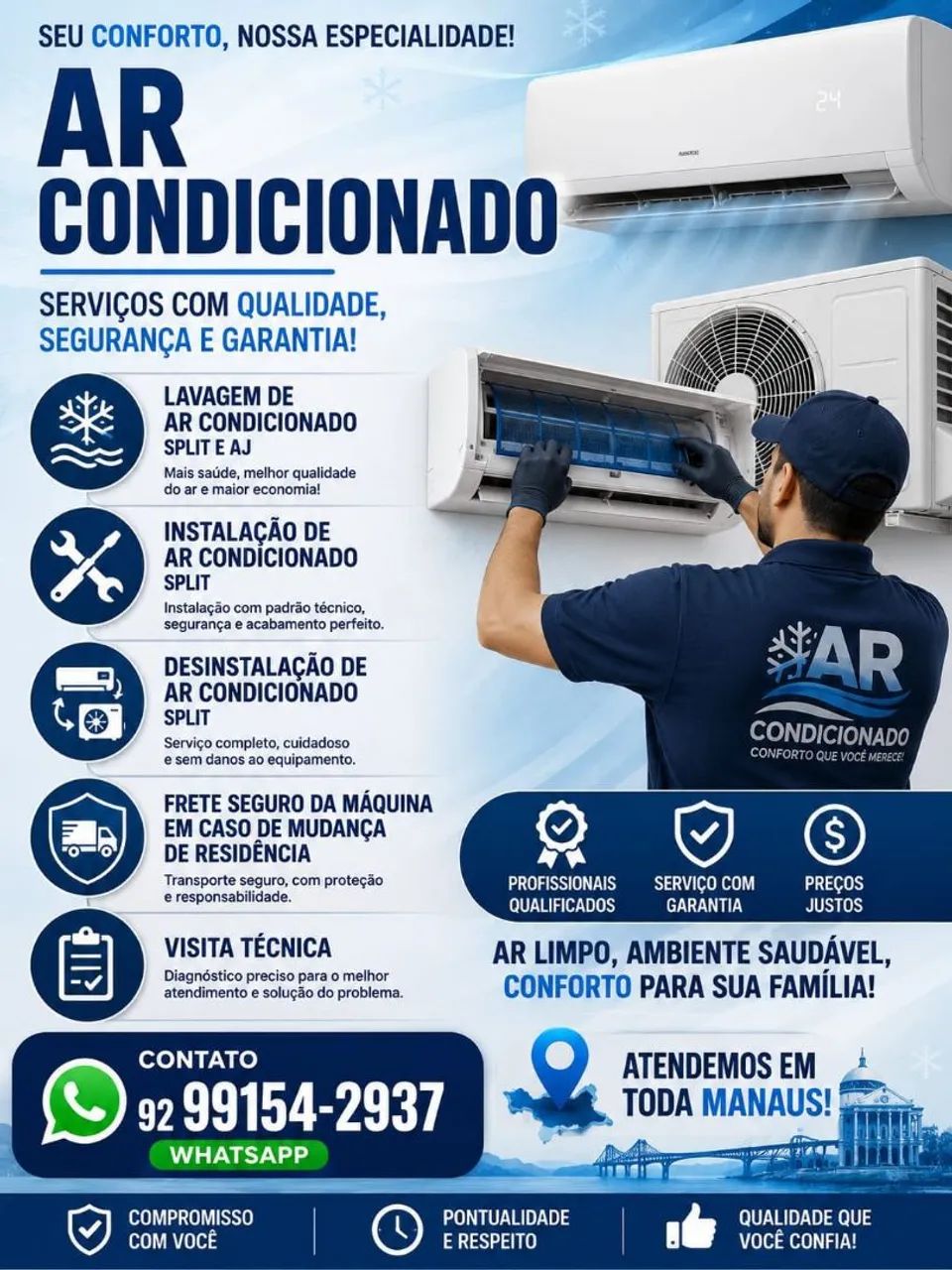 SEU CONFORTO É NOSSA ESPECIALIDADE