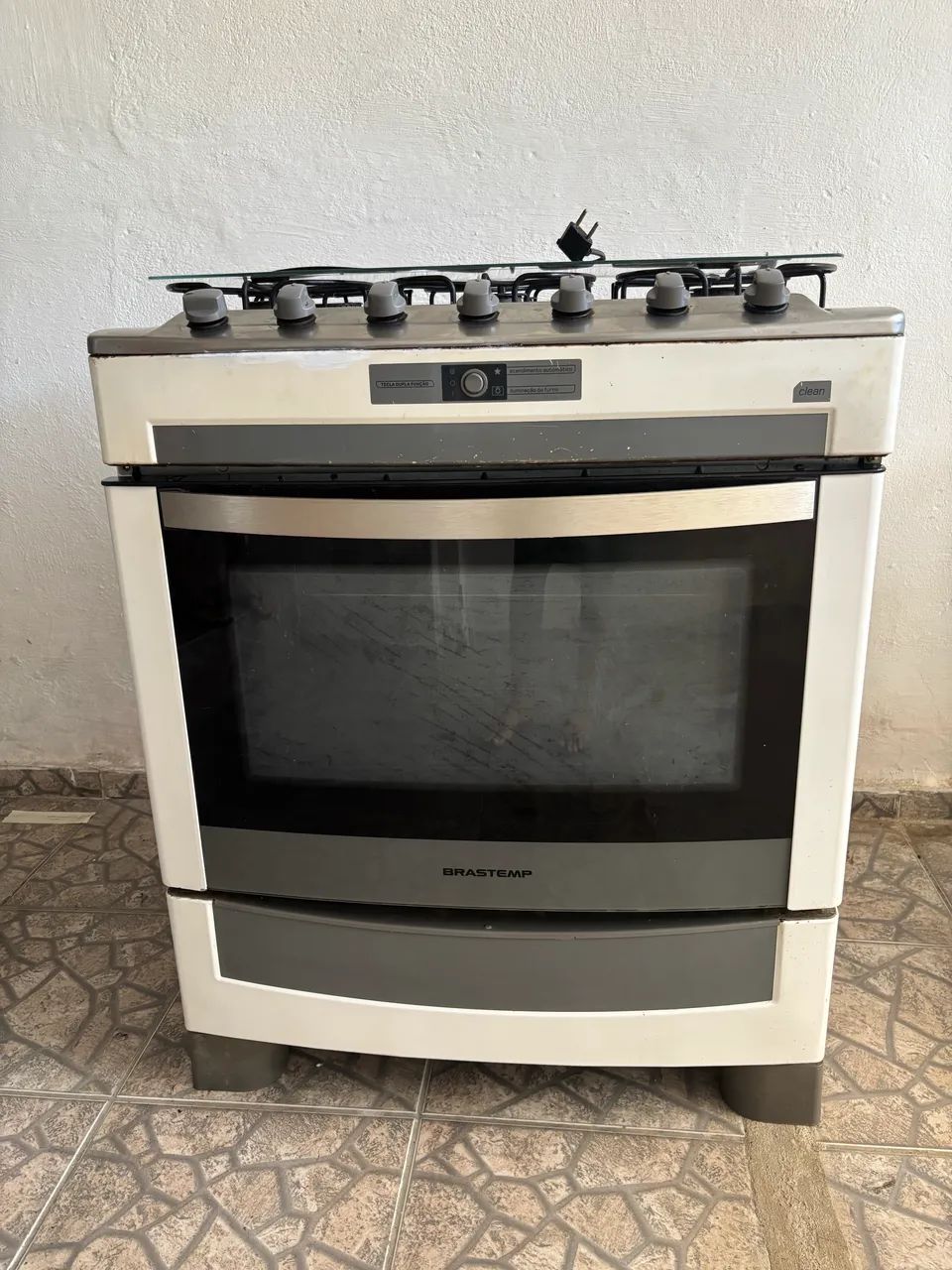 Fogão 6 bocas Brastemp 