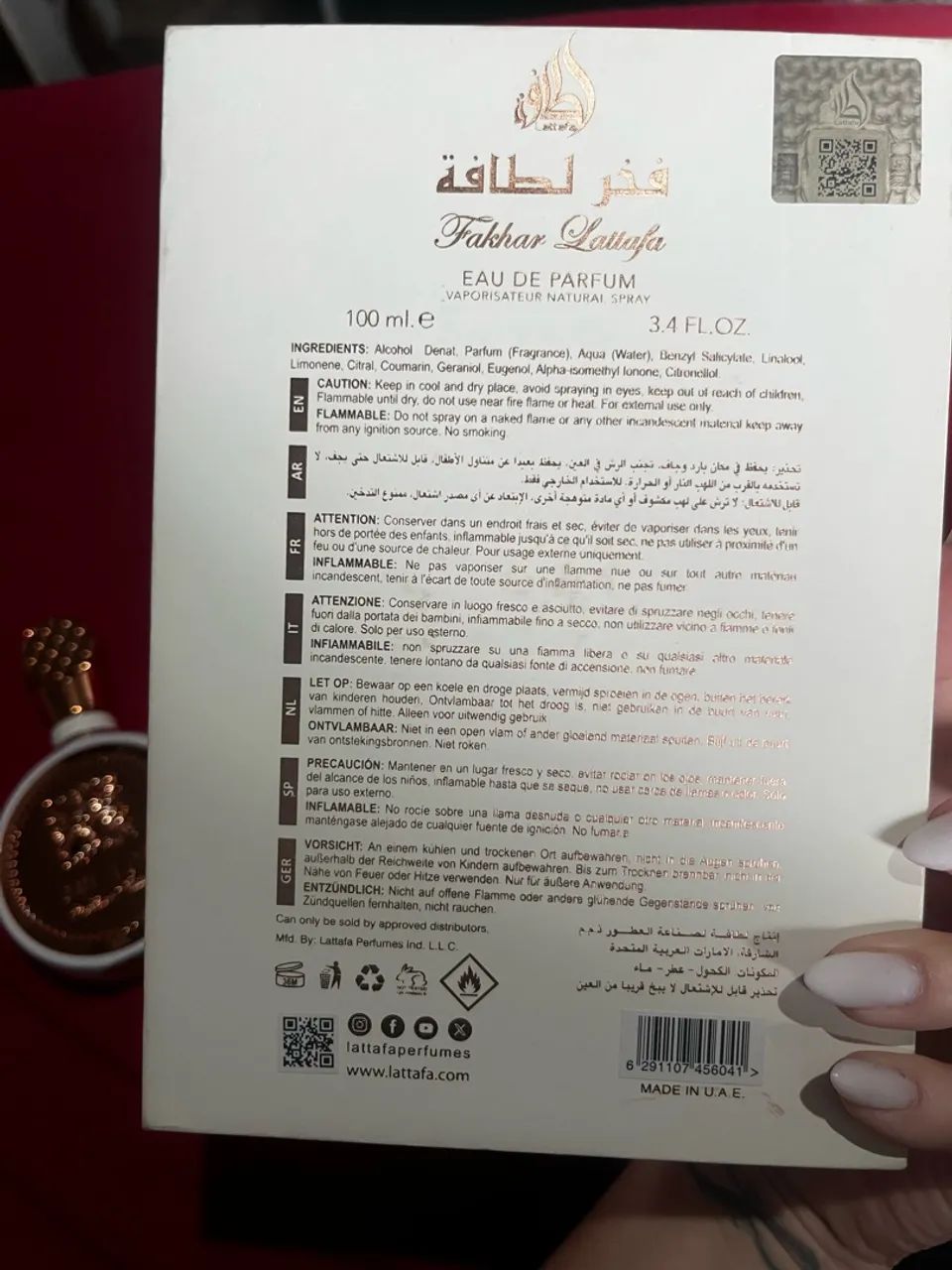 Perfume Fakhar lattafa - Foto 3