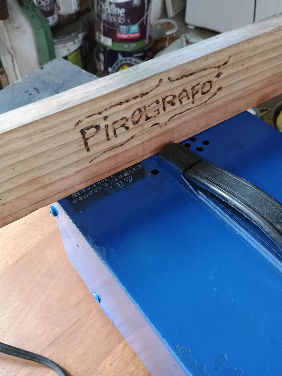 PIROGRAFO.. Gravação     EM MADEIRAS - Foto 3
