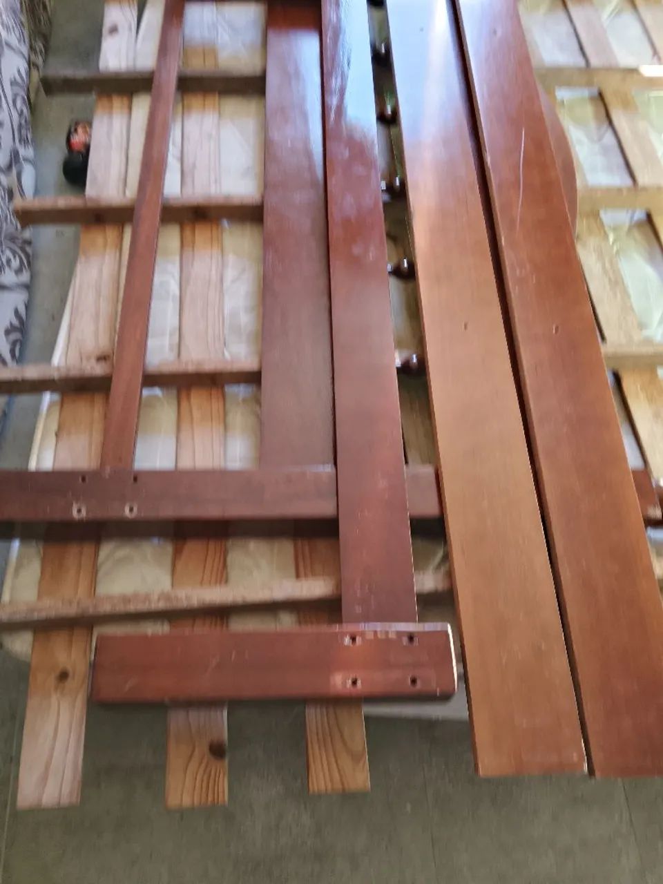 Cama de casal com colchão  - Foto 2