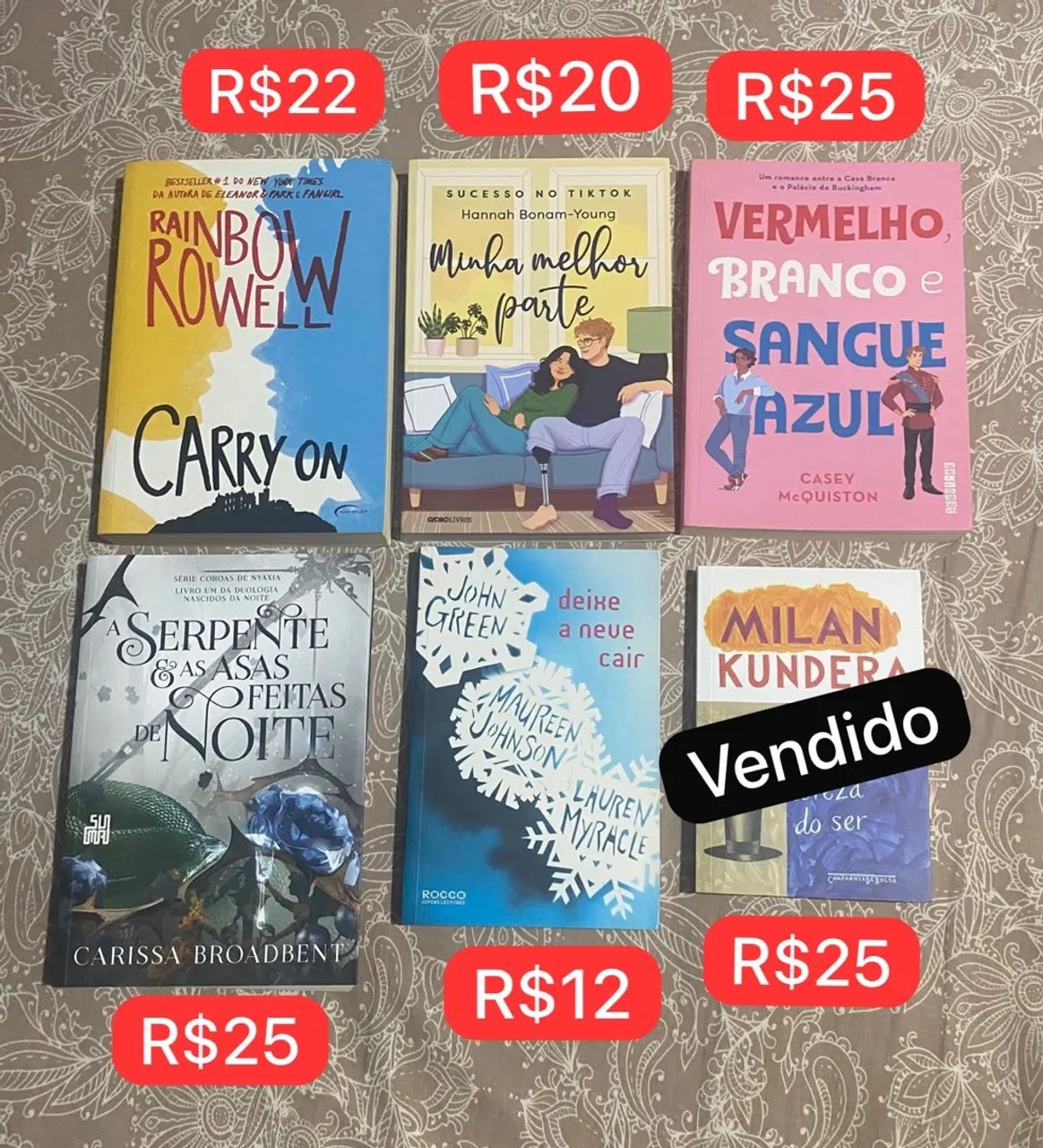 Livros diversos