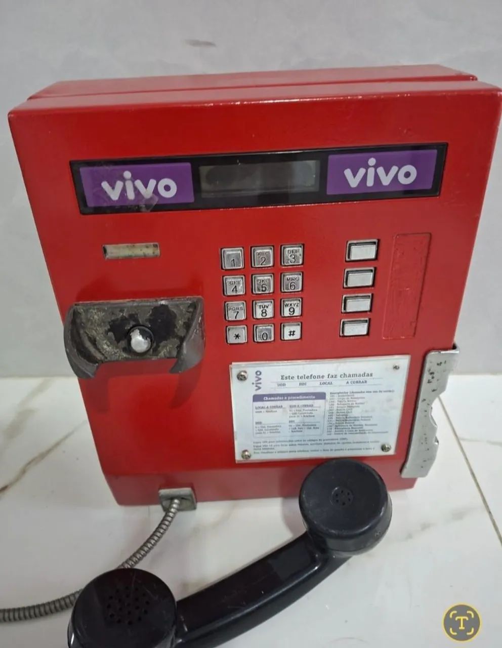 Aparelho telefônico orelhão  - Foto 2